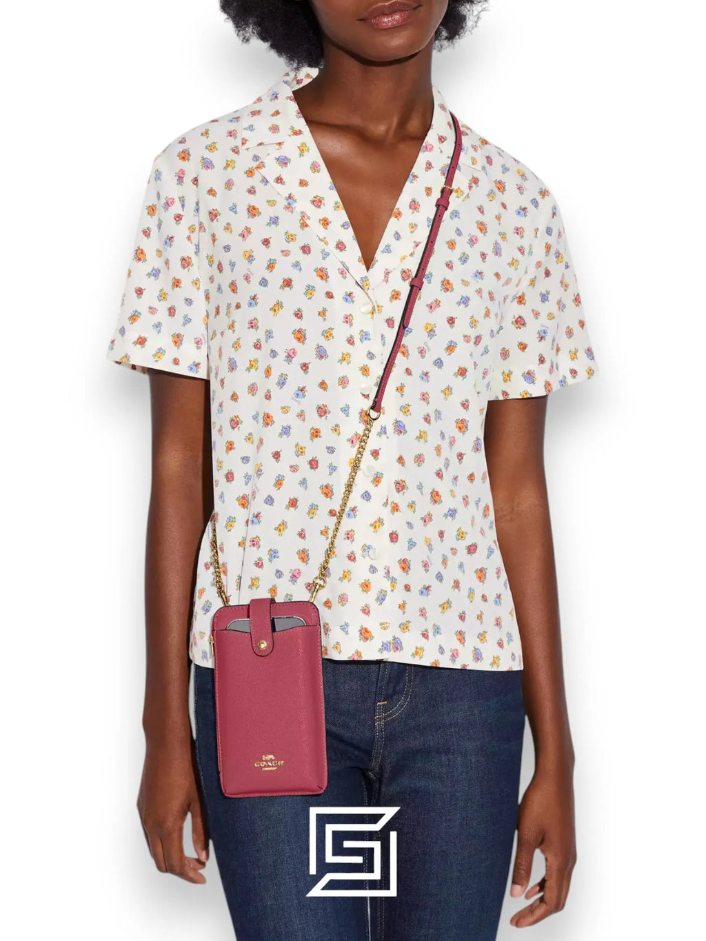 Phone Crossbody Style Number C6884 Pink