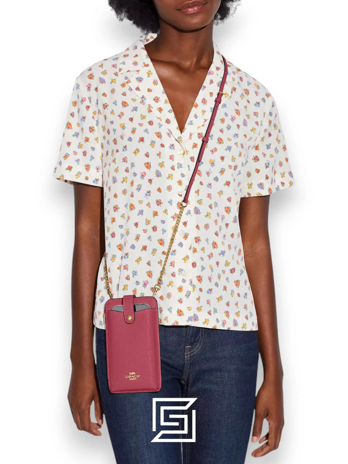 Phone Crossbody Style Number C6884 Pink