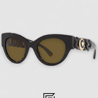 Versace VE4408 Sunglasses Women - black-brown