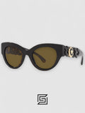 Versace VE4408 Sunglasses Women - black-brown