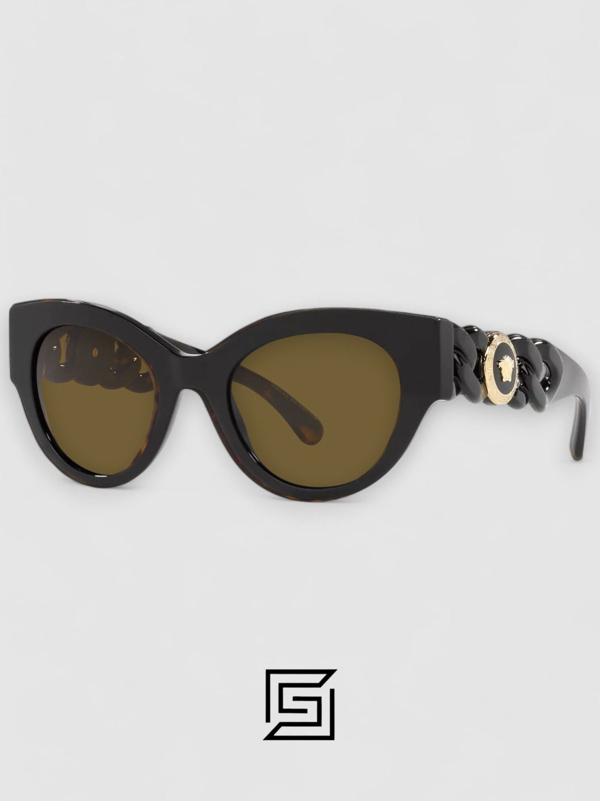 Versace VE4408 Sunglasses Women - black-brown