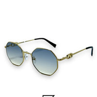 VALENTINO VA2040 Sunglasses For Women - GOLD_LIGHT GREEN