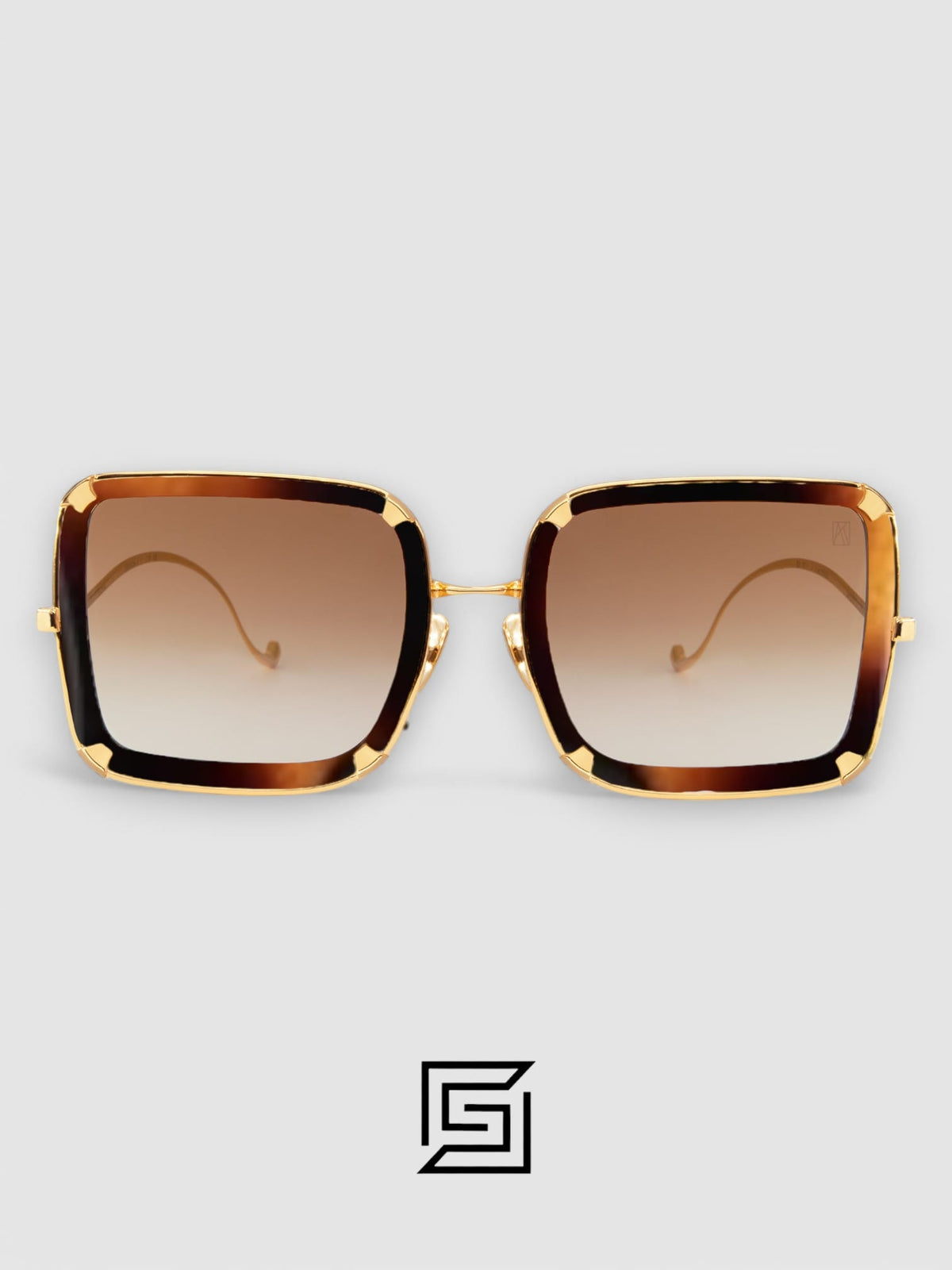 ANNA KARINN SUNGLASSES WOMEN WHITE MOON 003 - tiger