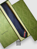 Gucci - Navy Blue Color Engraved With Gucci Bee Signature Line