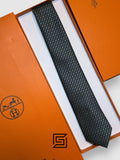Hermes - Green With Square Multi Pattern