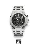 Audemars Piguet Royal Oak Chronograph – Black Dial – Stainless Steel – Japanese Quartz