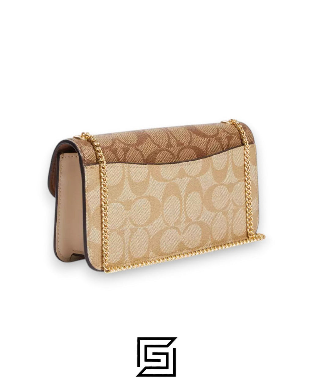 Morgan Crossbody In Blocked Signature Canvas CH167