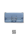 Morgan Crossbody In Signature Chambray CH150 Blue