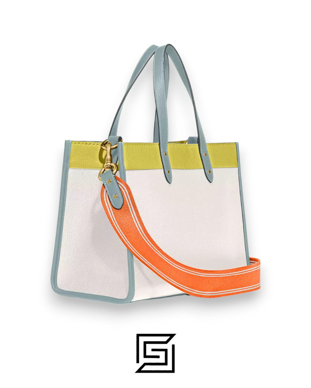 Tote 30 in Colorblock with Coach Patch C0777