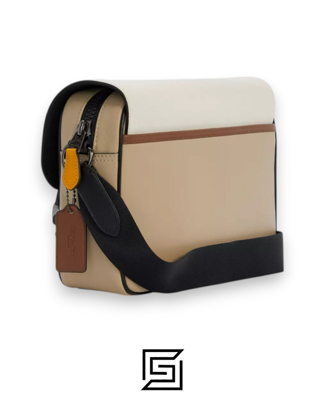 Track Crossbody Bag In Colorblock C4021