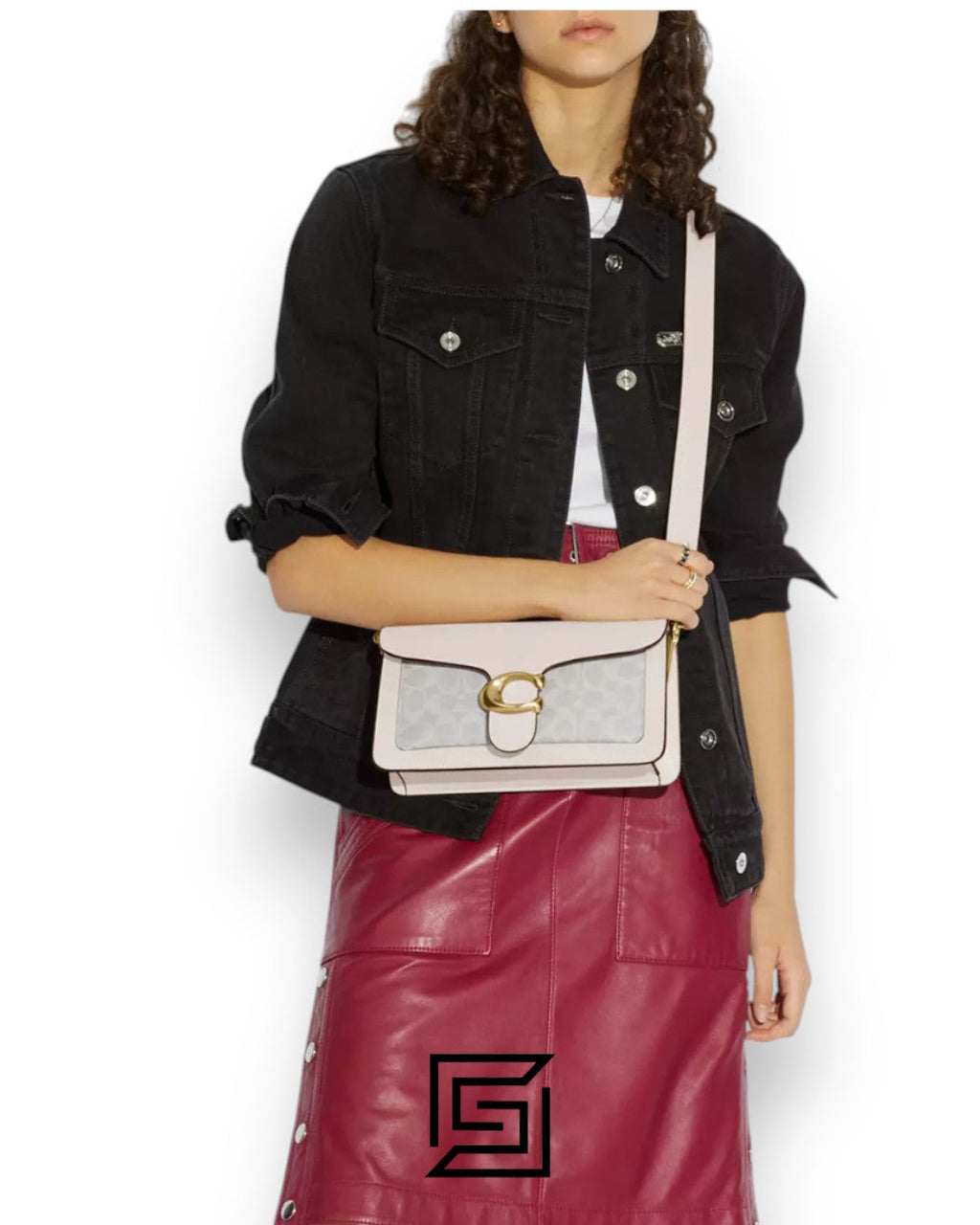 Tabby Shoulder Bag 26 With Signature Canvas 91215