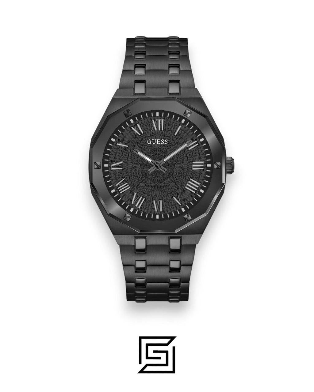 GUESS MEN BLACK Tone Analog Watch - GW0575G3