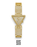GUESS Ladies GOLD Tone Analog GW0644L2