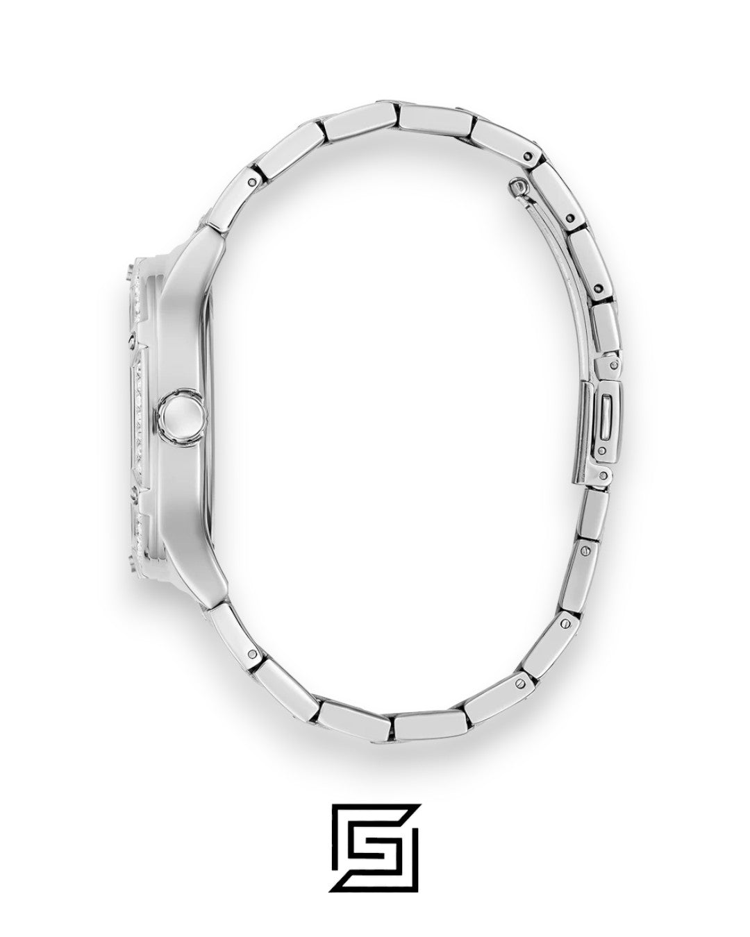 GUESS Ladies SILVER Tone Analog Watch GW0558L1