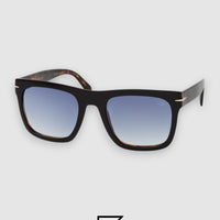 David Beckham DB7000/FLAT Sunglasses Men - BLACK-BLUE
