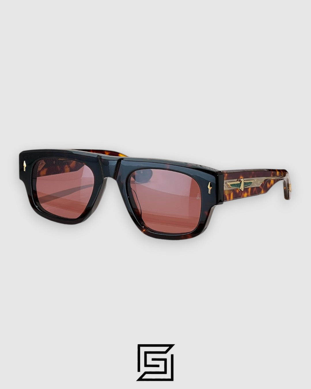 Jacques Marie Mage THUNDERCLOUD JMM sunglasses - TIGER-RED