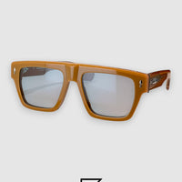 Jacques Marie Mage ACOMA JMM sunglasses - MUSTARD-LIGHT BLUE