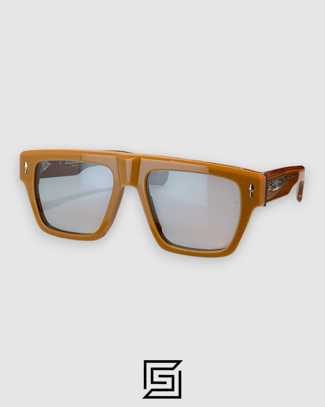 Jacques Marie Mage ACOMA JMM sunglasses - MUSTARD-LIGHT BLUE