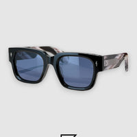Jacques Marie Mage ENZO JMM sunglasses - BLACK-BLUE