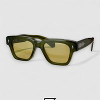 Jacques Marie Mage sunglasses FELLINI JMM - TRANSPERENT -OLIVE