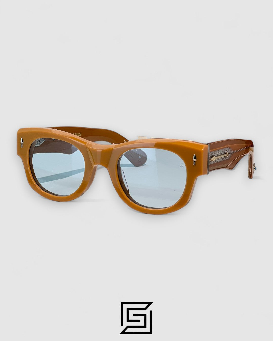 Jacques Marie Mage sunglasses TRUCKEE JMM - MUSTARD-LIGHT BLUE