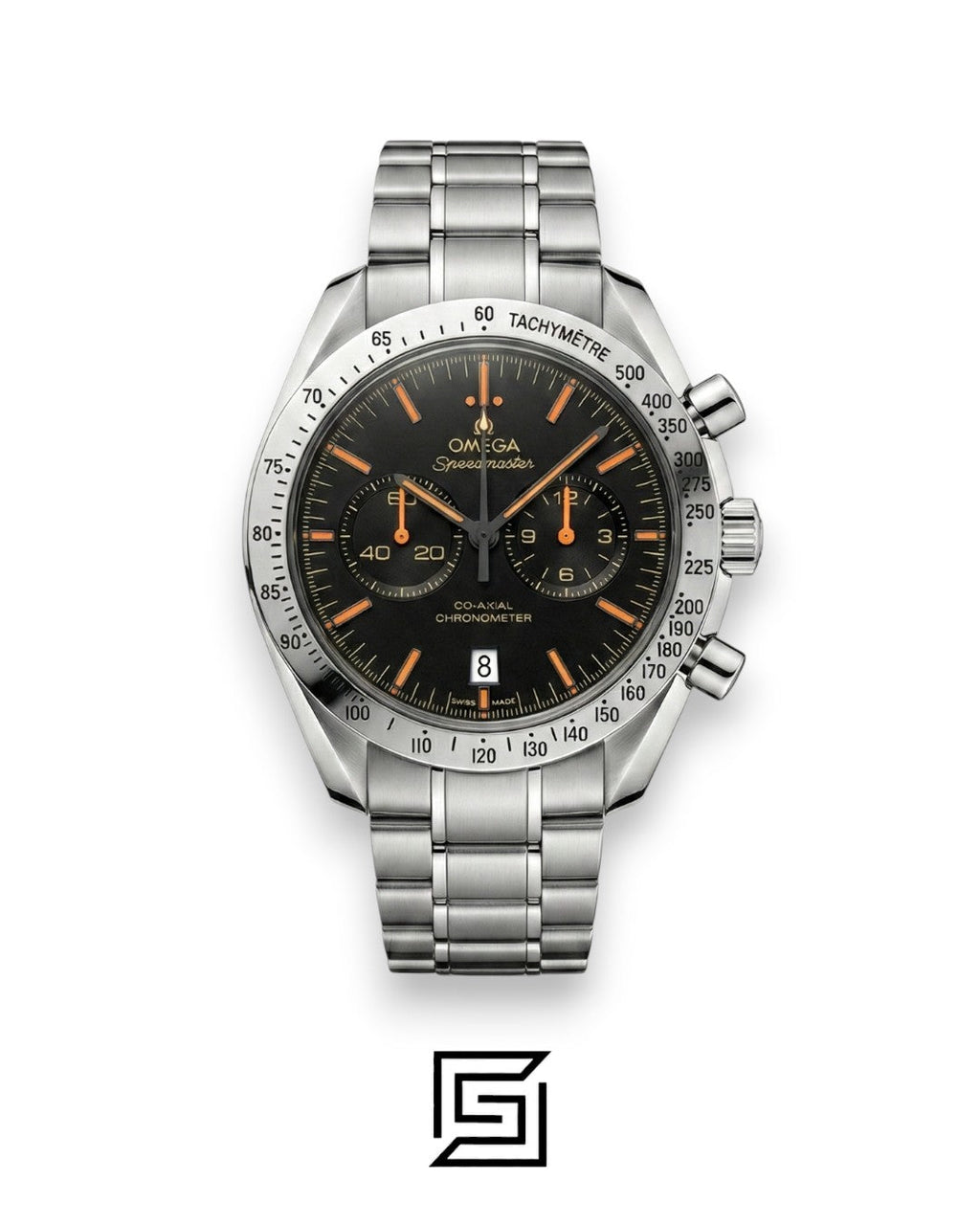 Omega Speedmaster '57 Co-Axial Chronograph – Black Dial & Orange Hands