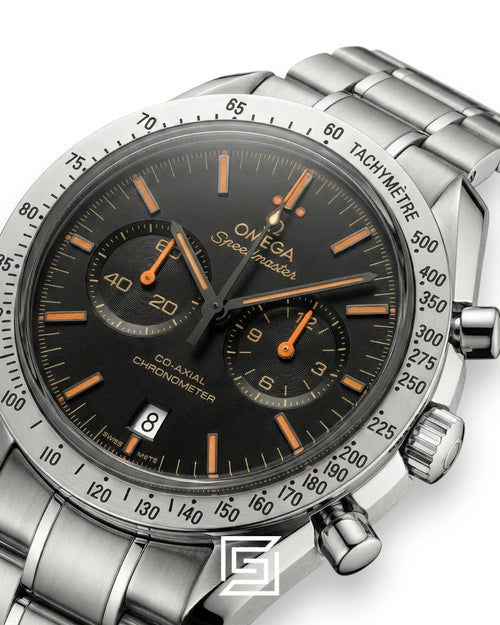 Omega Speedmaster '57 Co-Axial Chronograph – Black Dial & Orange Hands