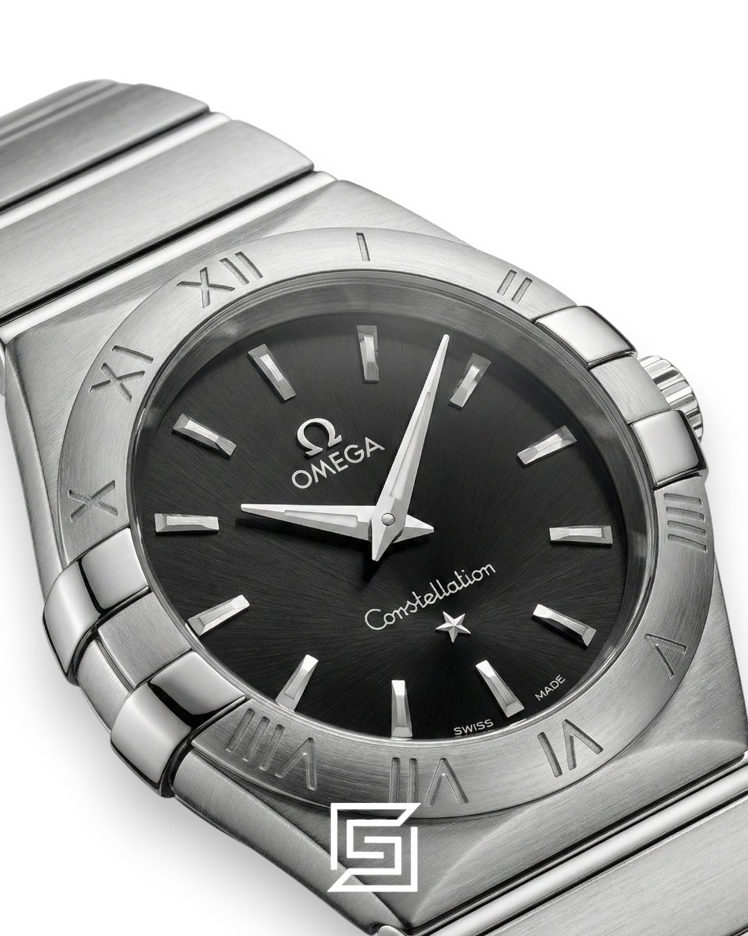 Omega Constellation Ladies 27mm – Black Dial & Stainless Steel
