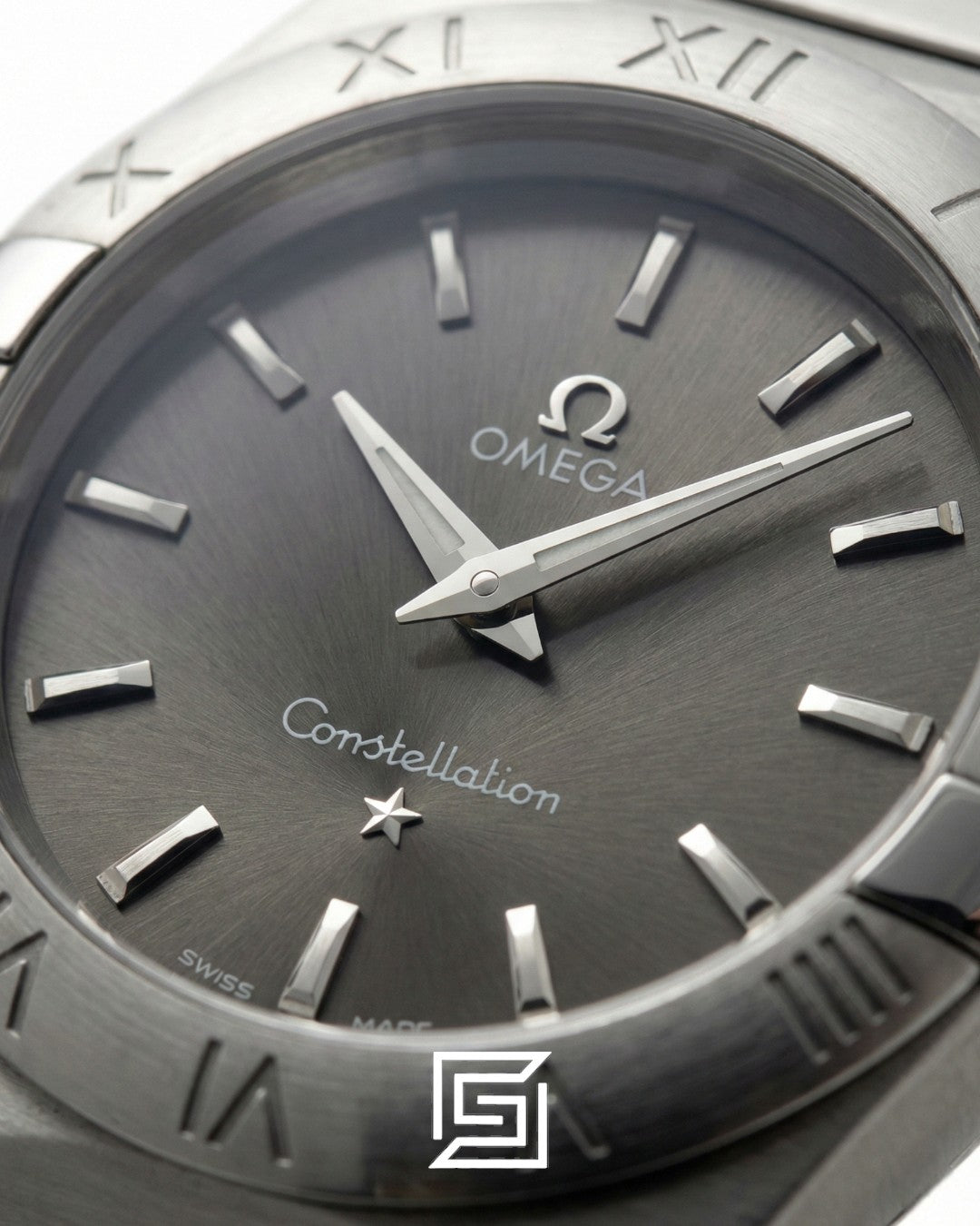 Omega Constellation Ladies 27mm – Grey Dial & Stainless Steel