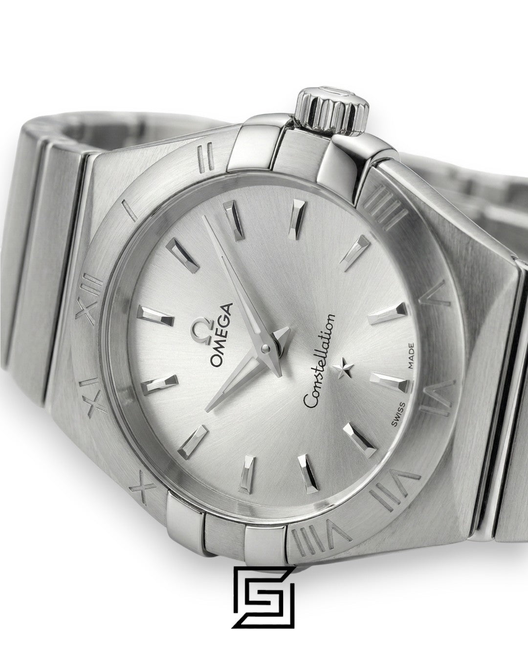 Omega Constellation Ladies 27mm – White Dial & Stainless Steel