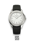 Patek Philippe Aquanaut – Cream Dial × Black Rubber Strap – Japanese Automatic