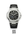 Patek Philippe Grand Complication – Black Dial – Black Leather Strap – Japanese Automatic
