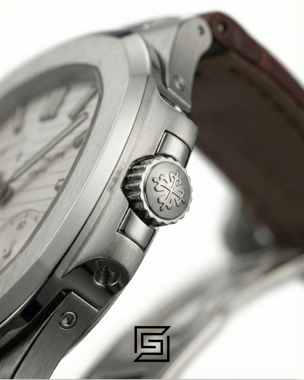 Patek Philippe Grand Complication – Silver Dial – Brown Leather Strap – Japanese Automatic