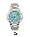 Patek Philippe Nautilus Perpetual Calendar – Tiffany Dial – Japanese Automatic Chronograph – Stainless Steel Bracelet
