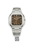 Patek Philippe Cubitus – Japanese Automatic – Brown Dial – Stainless Steel Bracelet
