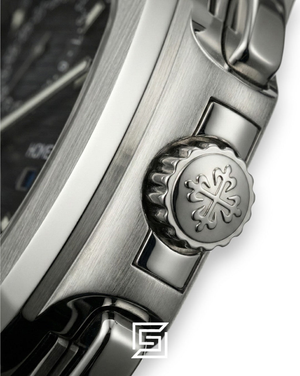 Patek Philippe Nautilus Travel Time – Black Dial – Japanese Automatic Chronograph – Stainless Steel Bracelet