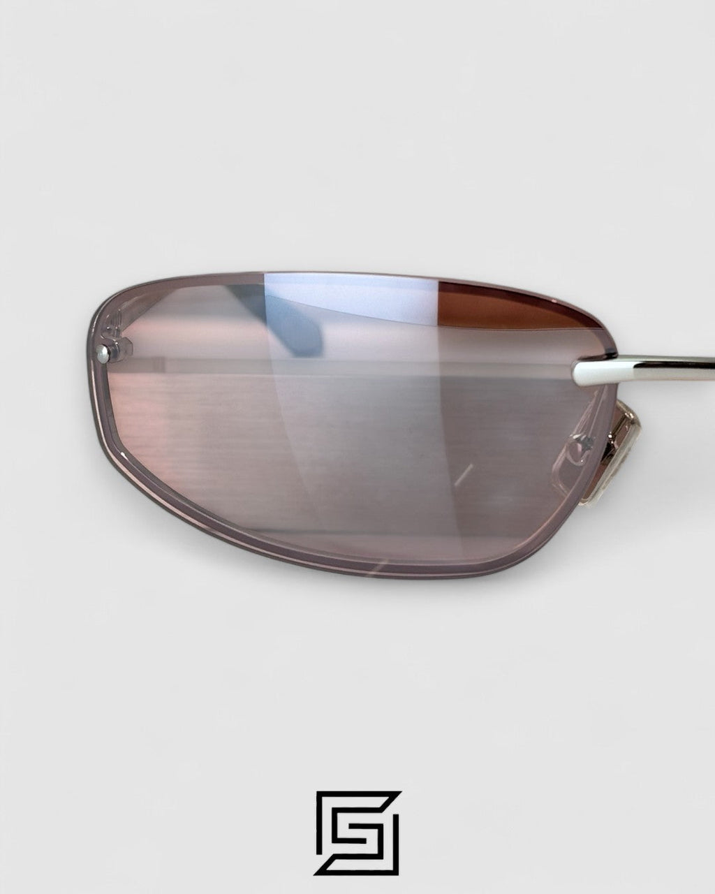 Miu Miu MUA50S Pink Lenses and Silver Frame