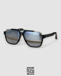 PHILIP PELEN Militry Miami SPP046V Silver Mirror Lenses Silver Black Frame