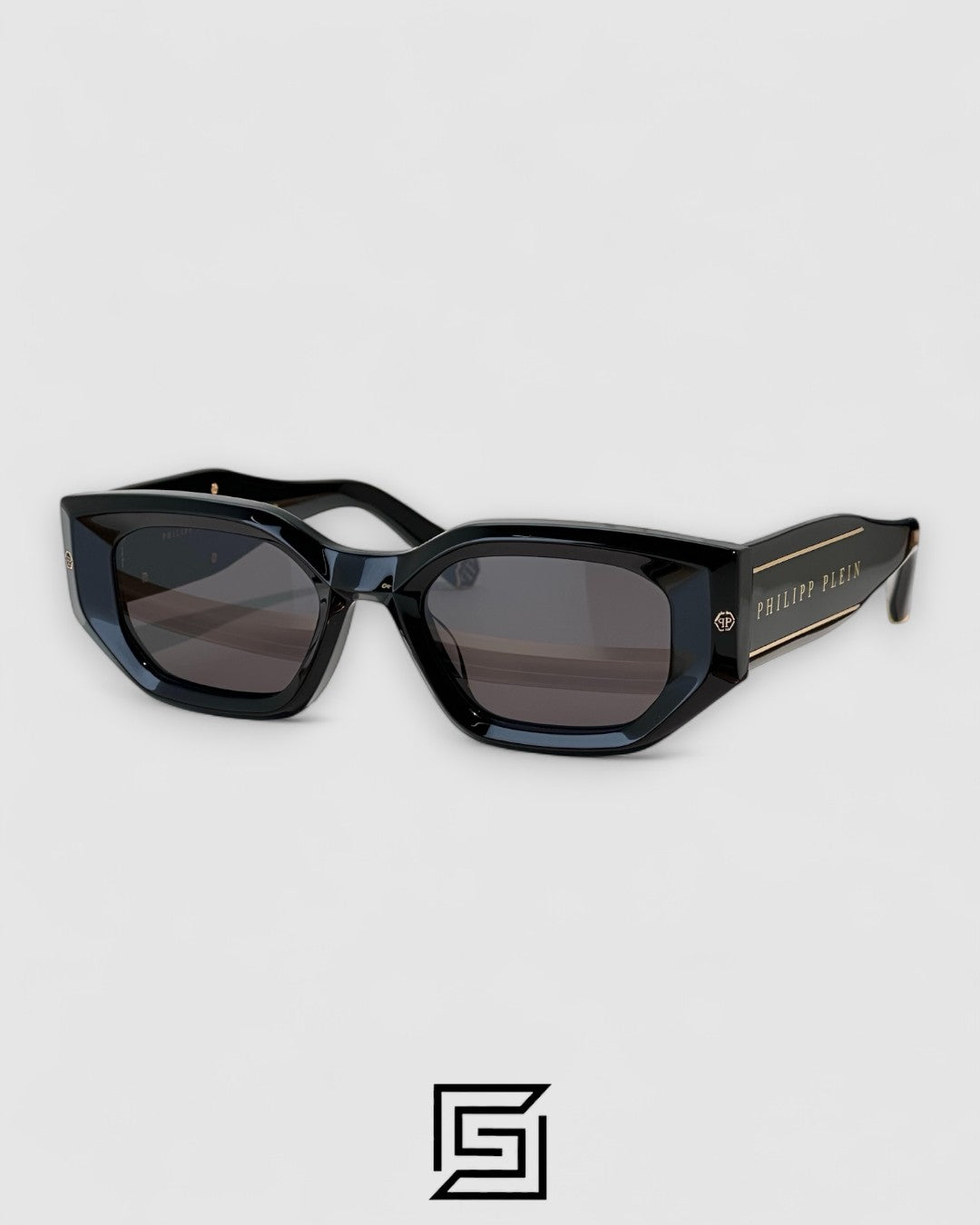 PHILIP PELEN Blink Blaze SPP066 عدسات سوداء إطار أسود
