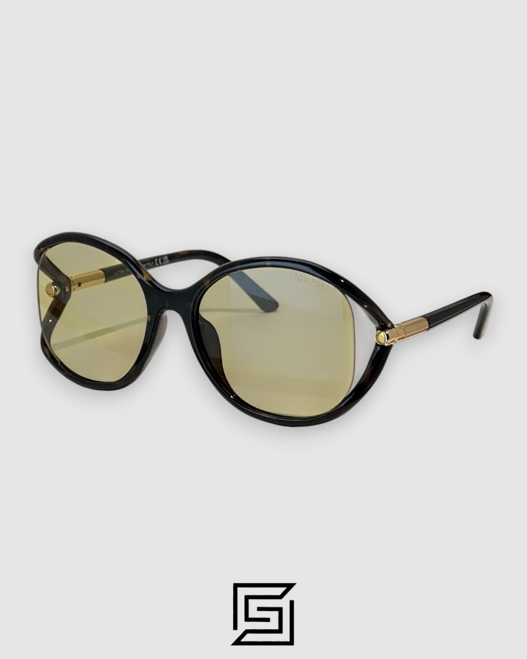 Tom Ford FT1090 Olive Lenses and Tiger Brown Frame