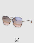 Tom Ford FT1107 Brown Mirror Lenses and Gold Frame