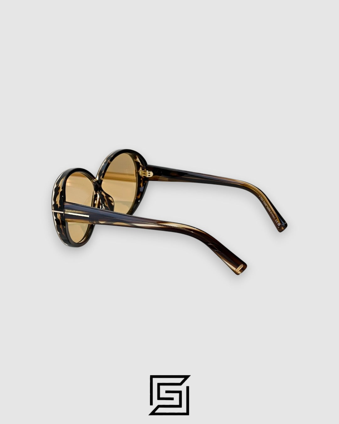 Tom Ford FT1116 Light Brown Lenses and Tiger Brown Frame