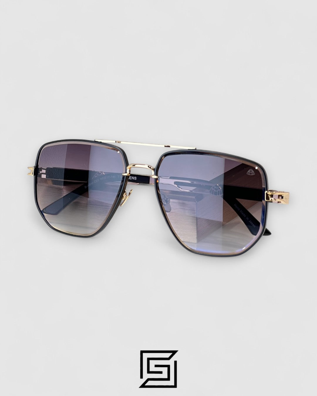 MAYBACH THE LENS Grey Lenses Gold Frame