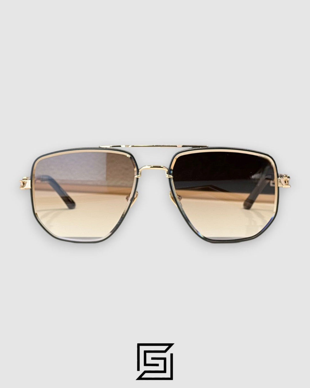 MAYBACH THE LENS Honey Lenses Gold Frame