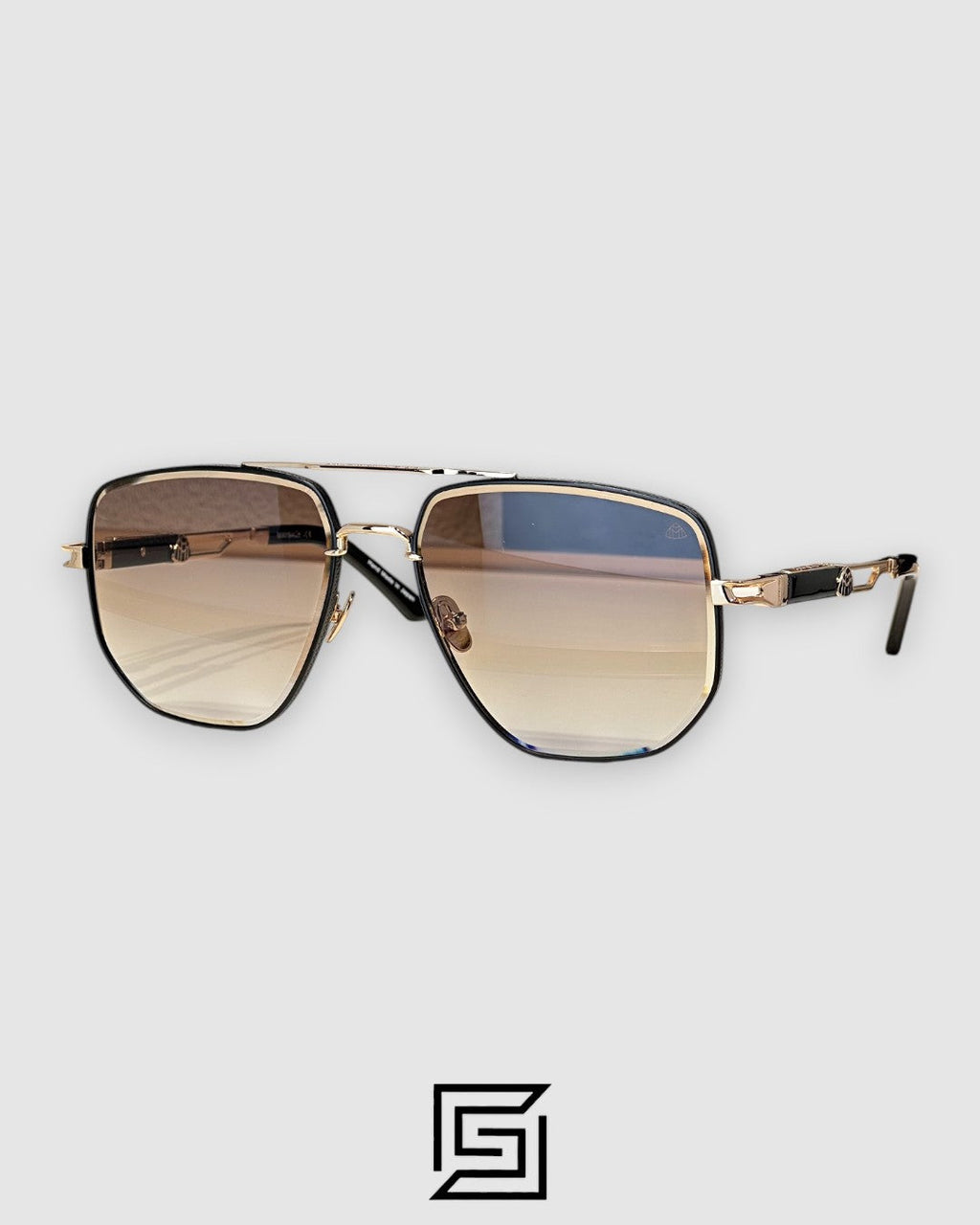 MAYBACH THE LENS Honey Lenses Gold Frame