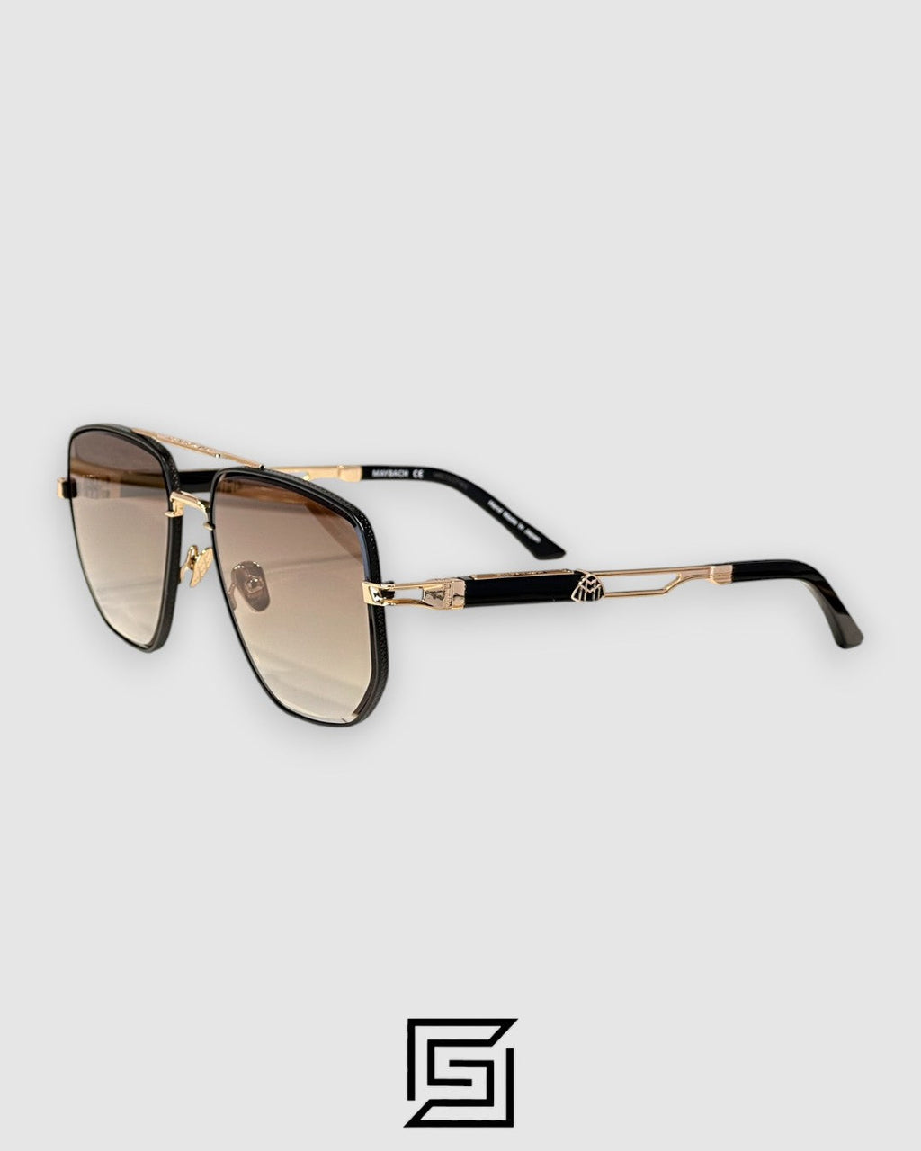 MAYBACH THE LENS Honey Lenses Gold Frame