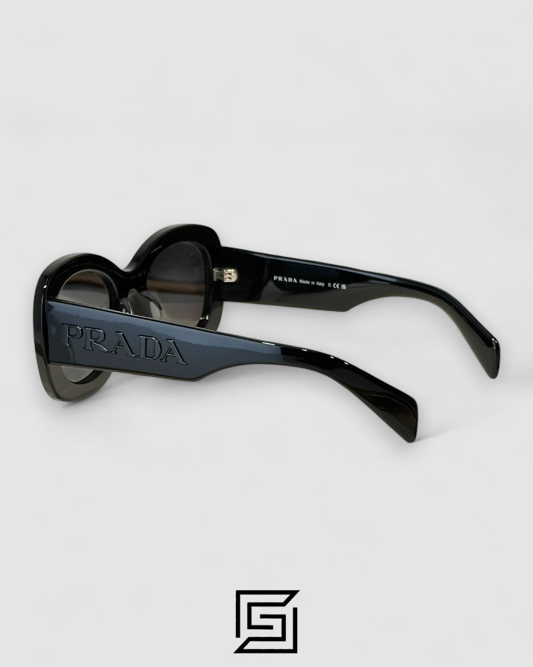 Prada PRA 13S Black Lenses Black Frame