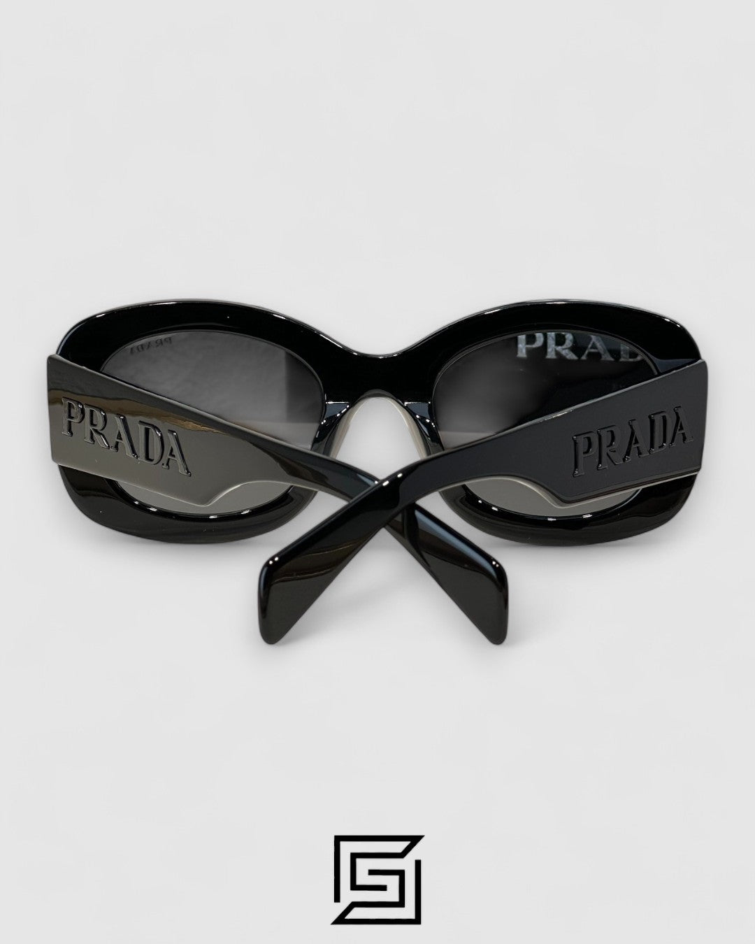 Prada PRA 13S Black Lenses Black Frame