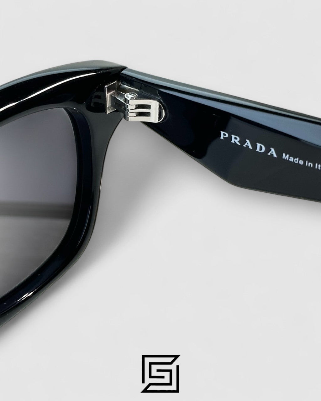 Prada SPR C06 Black Lenses Black Frame