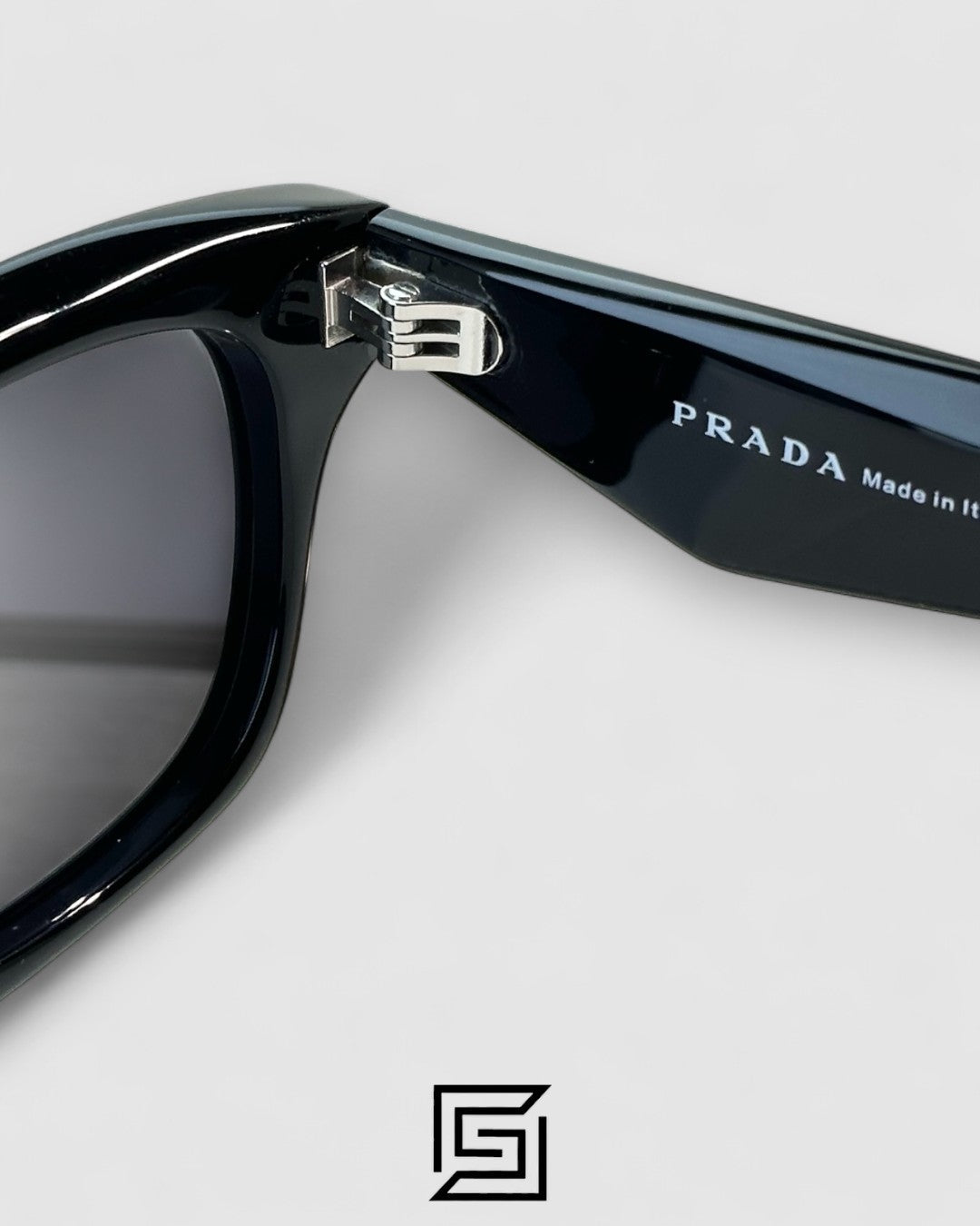 Prada SPR C06 Black Lenses Black Frame